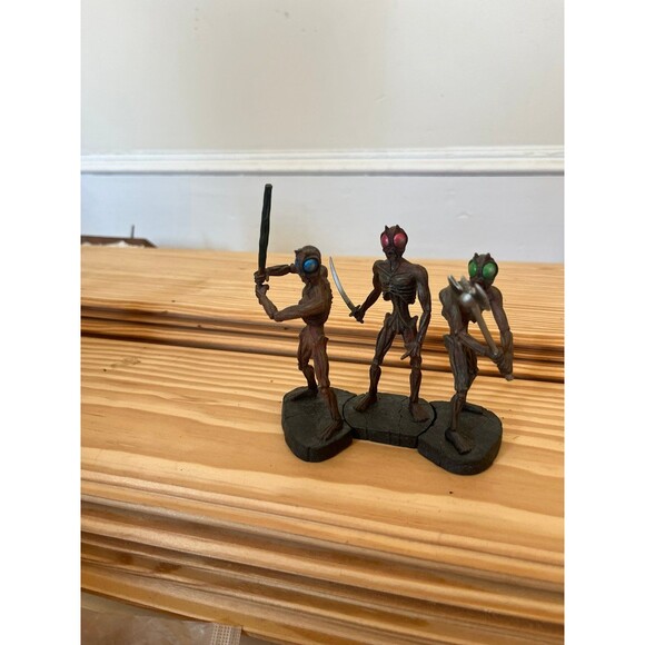 ハリーハウゼン　X Plus × 3体　GHOULS Three ghouls x-plus mini figures